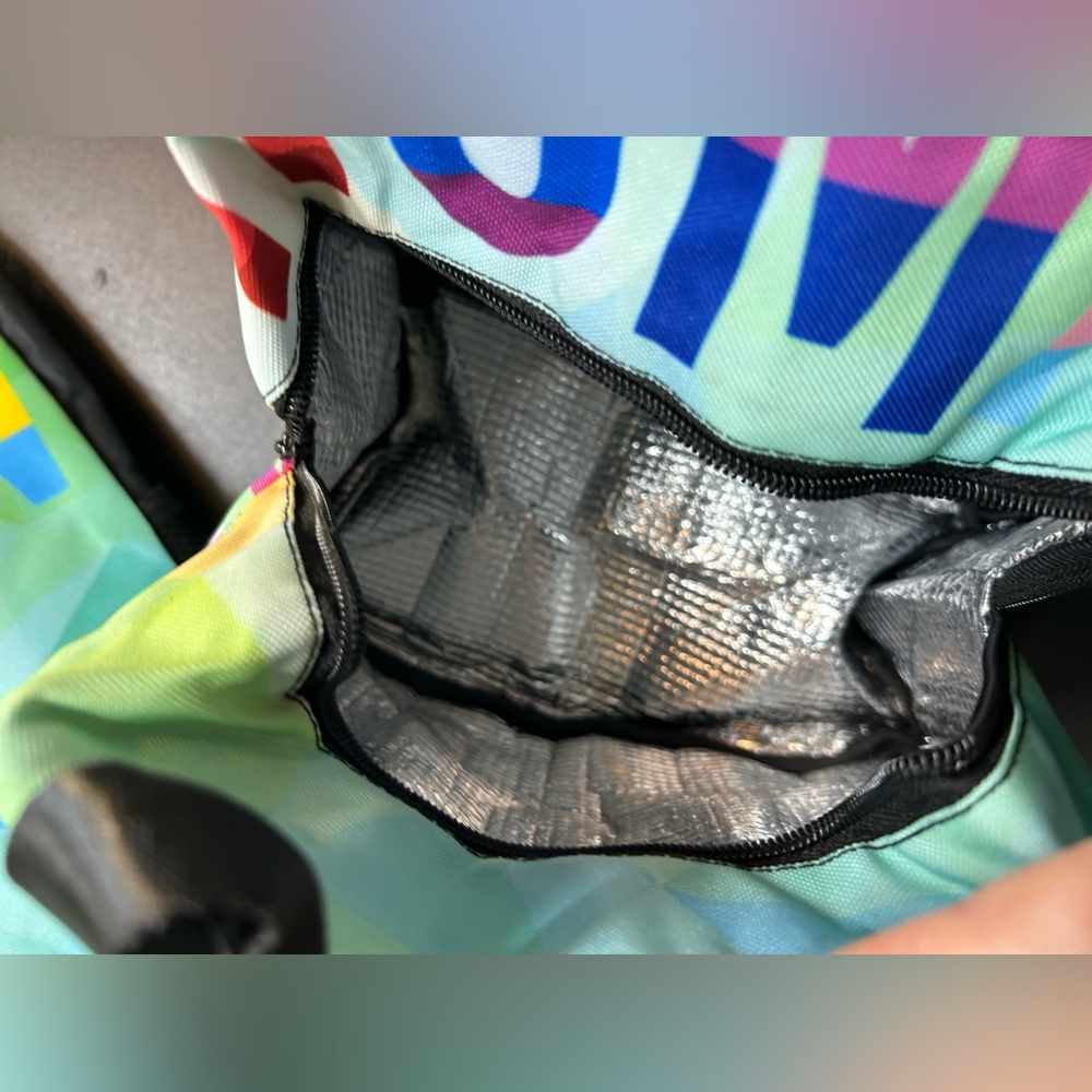 Colorful Geometric Backpack Set - image 3